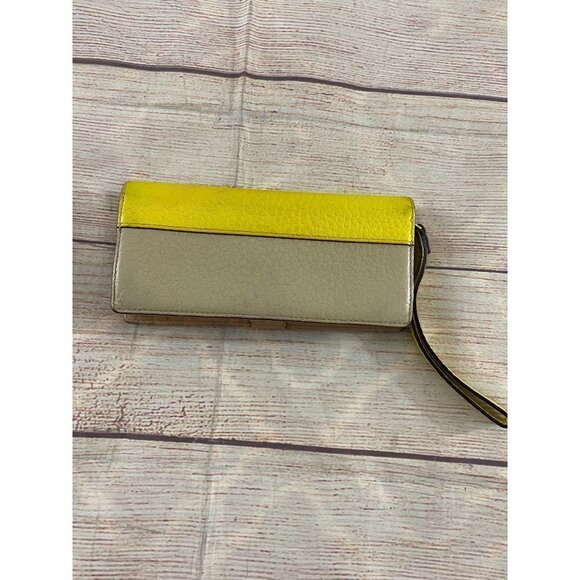 Kate Spade Yellow Tan Women's Wallet - OS - Picture 8 of 8